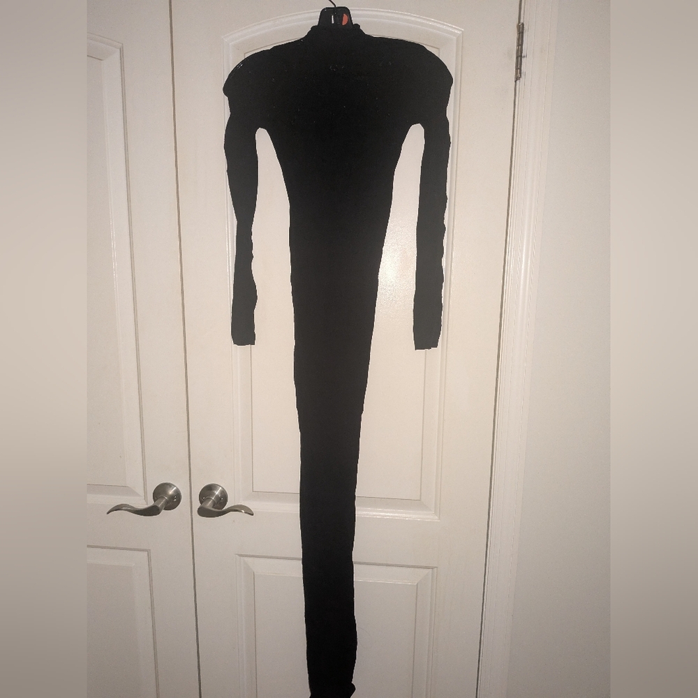 2. NWOT SKIMS KNIT LACE TURTLENECK LONG DRESS - Picture 5 of 10